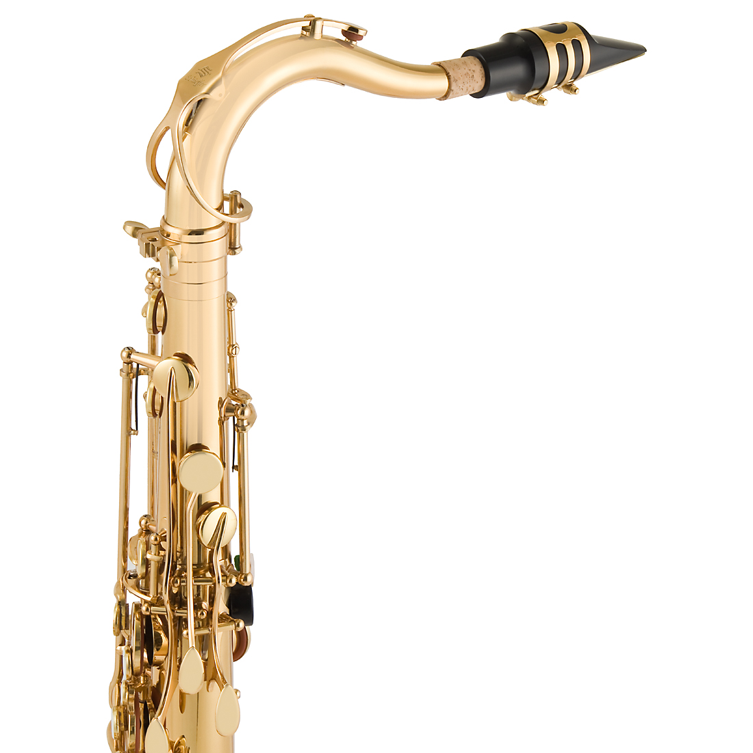 Sax Tenor Schieffer c/ corpo Laqueado - Completo e Estojo em