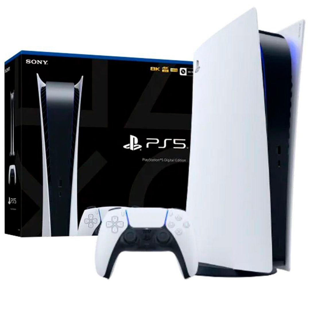 Console Sony Playstation 5 Digital Edition, 825GB + Digital God Of