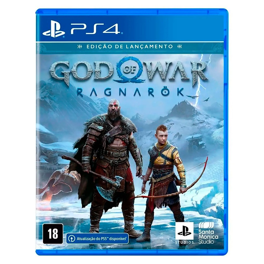 Jogo God Of War Ragnarok, Mídia Física, Edição de Lançamento, PS4 - XonGeek  - O Melhor em Games e Tecnologia você encontra aqui!