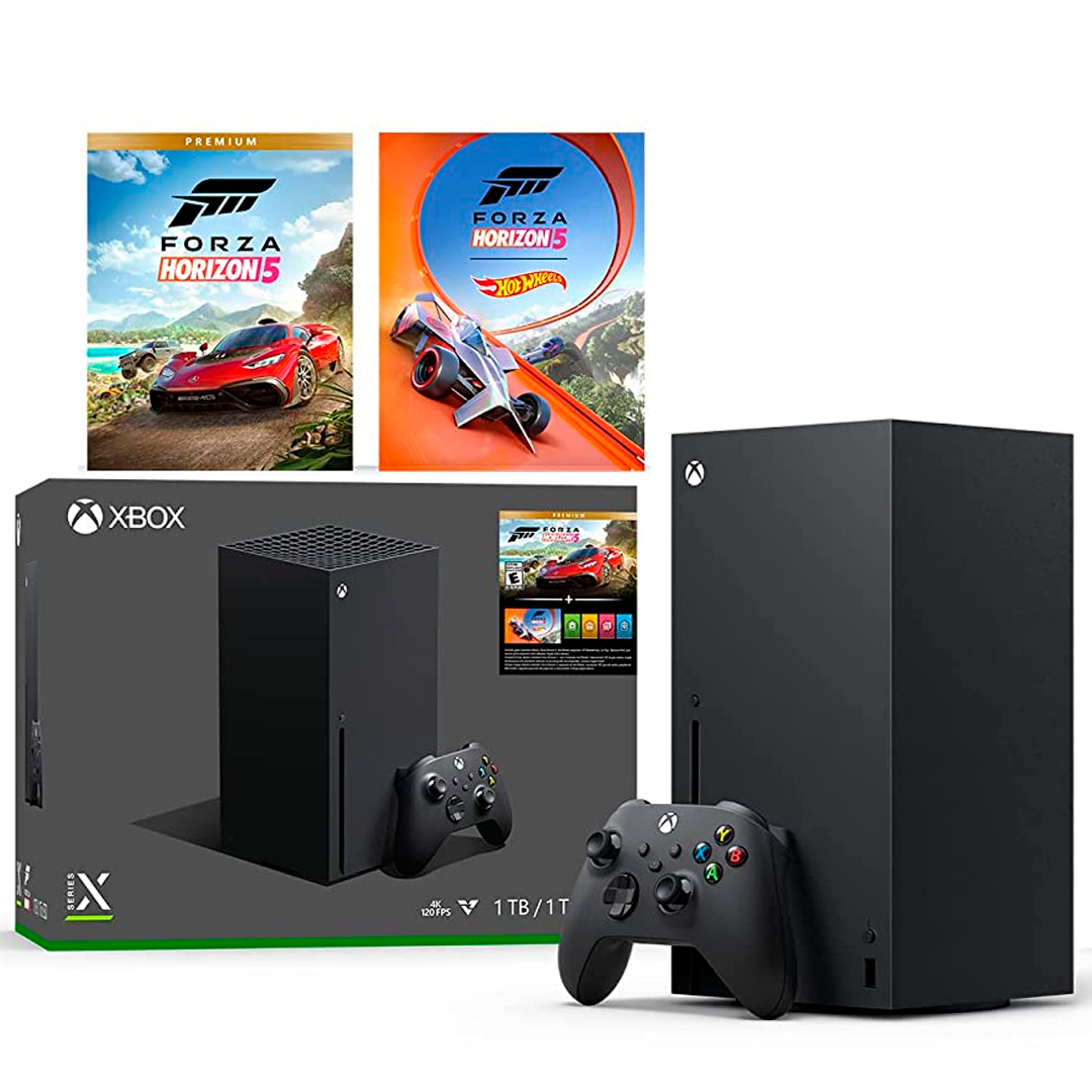 Xbox Series X 1TB SSD Forza Horizons 5 Console Bundle - Includes Xbox  Wireless Controller - Includes Forza Horizons 5 - 16GB RAM 1TB SSD 