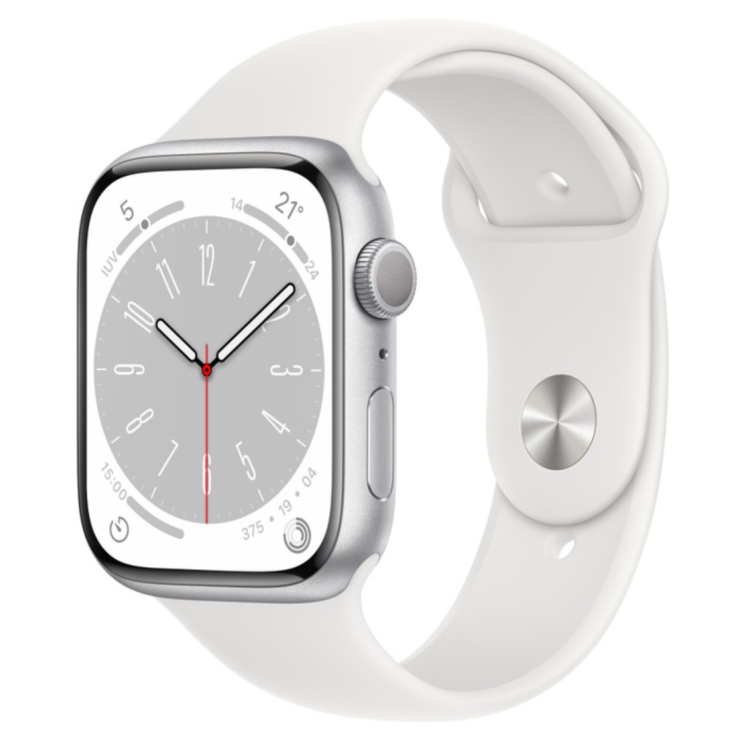 Apple Watch Series 8 (GPS) 45mm Pulseira Esportiva (S/M Apple Watch Series 8 (GPS) 45mm Pulseira Esportiva (S/M