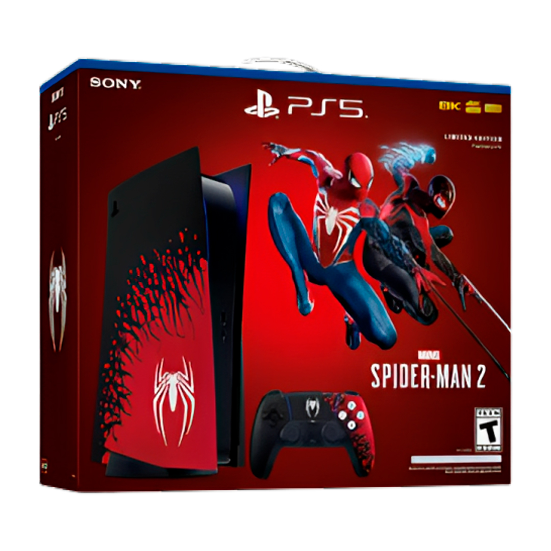 BH GAMES - A Mais Completa Loja de Games de Belo Horizonte - Console  PlayStation 5 - Bundle Marvel's Spider-Man 2 Limited Edition - PS5