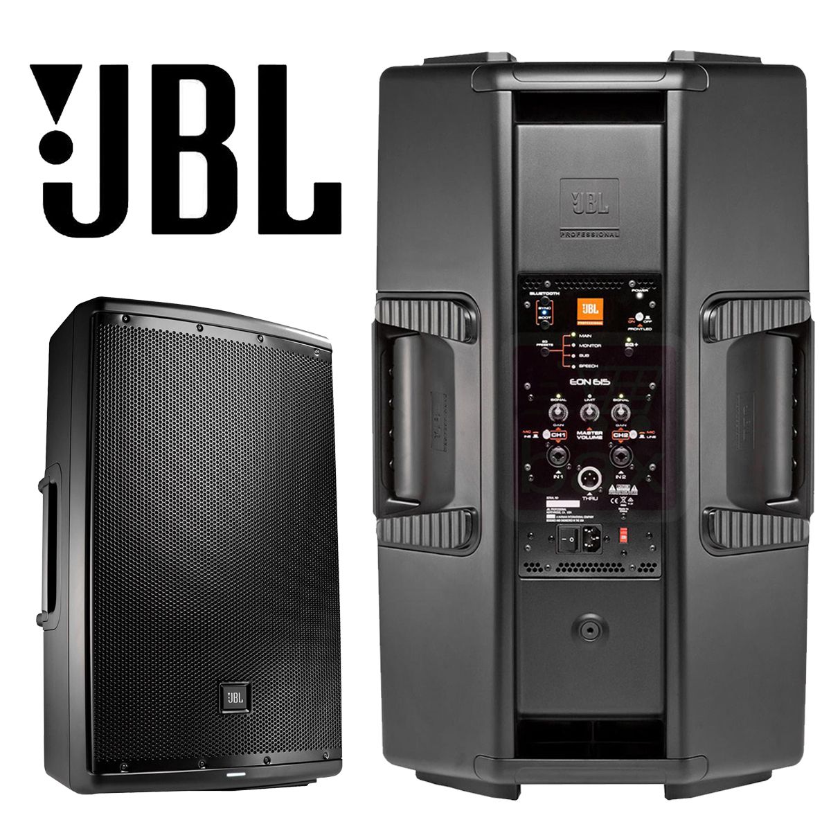 Caixa Ativa JBL 15 Polegadas 500W RMS EON615 Bivolt - AudioDriver