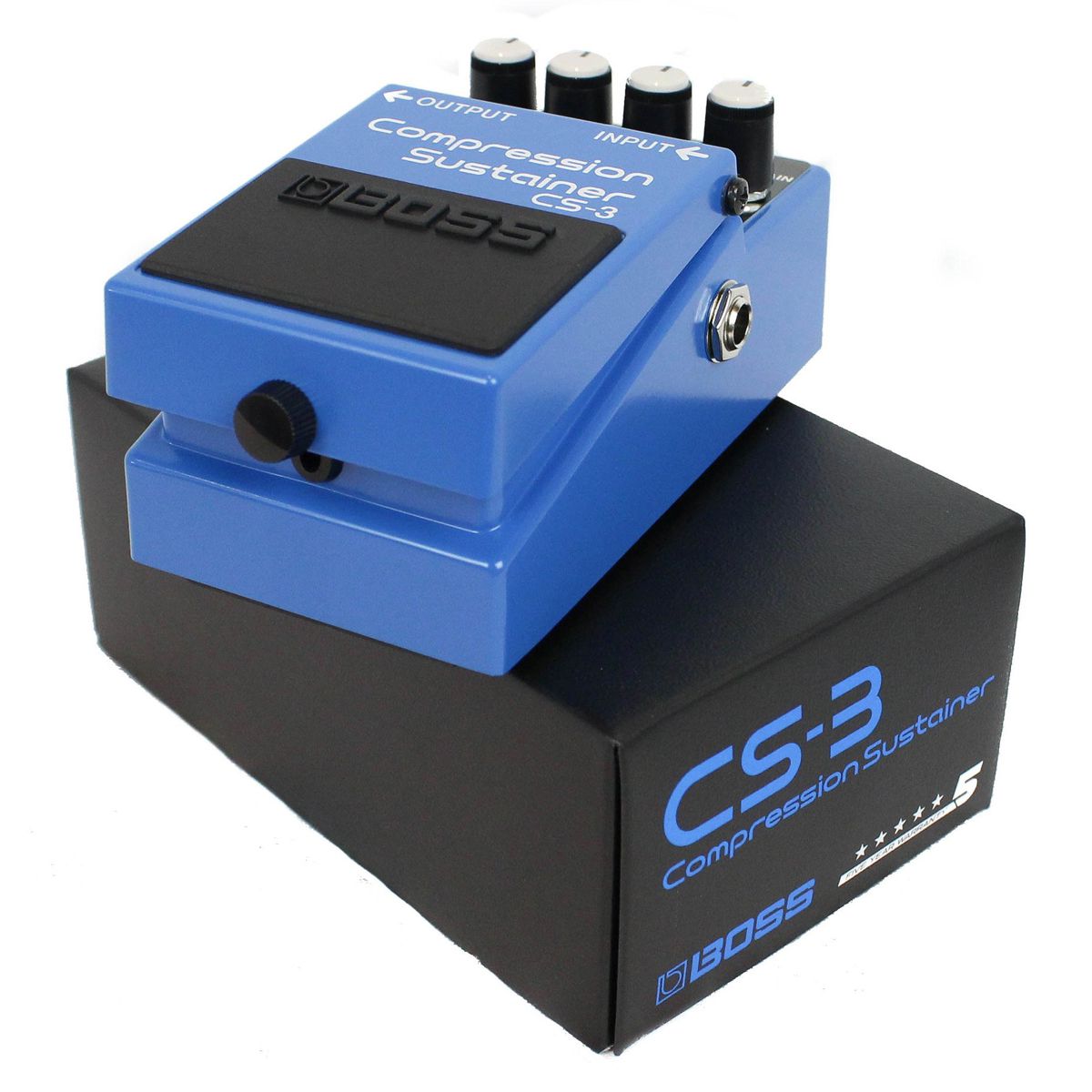Pedal Compressor Sustain CS-3 - Boss - AudioDriver Instrumentos