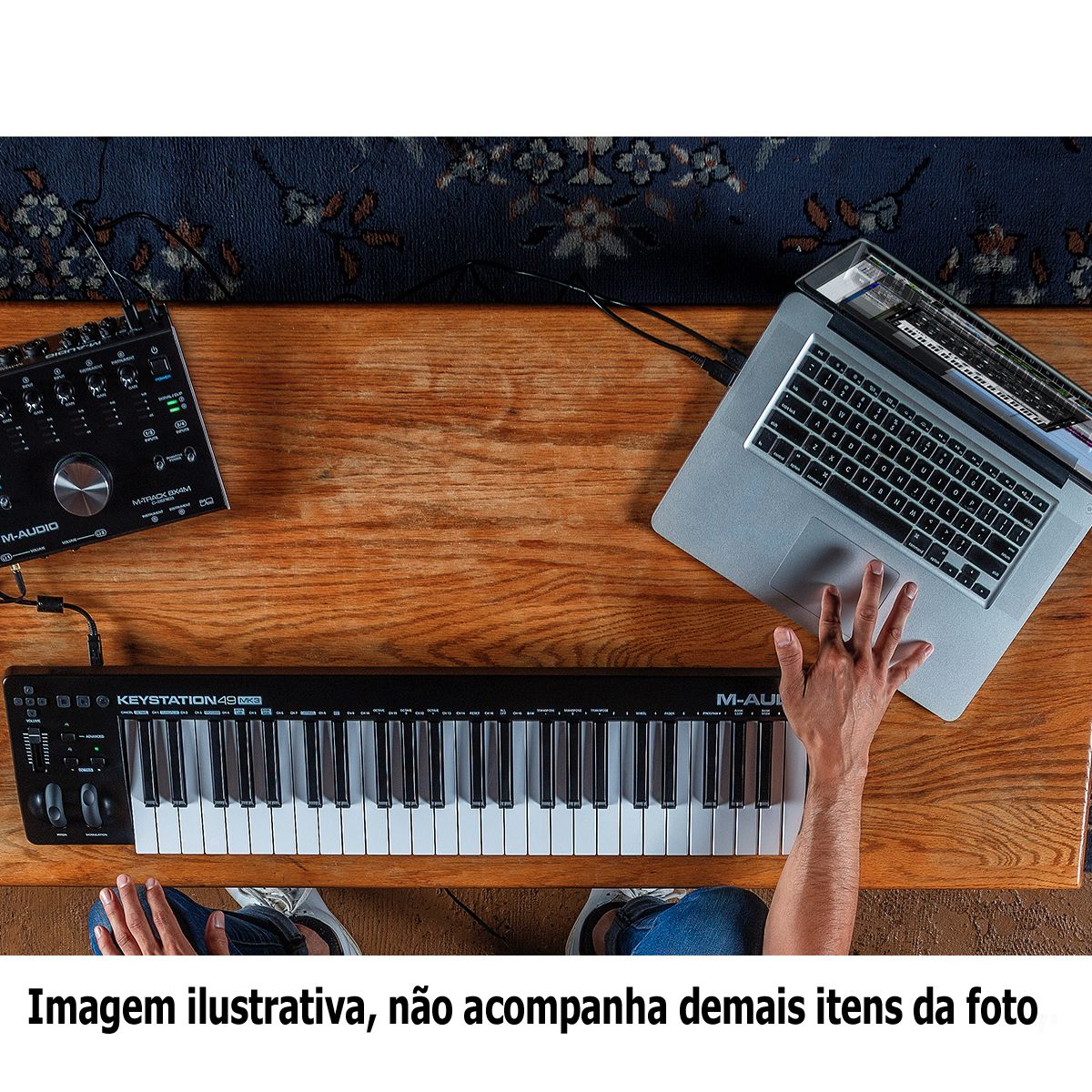 Teclado Controlador 49 Teclas Keystation 49 III MK3 - M-Audio