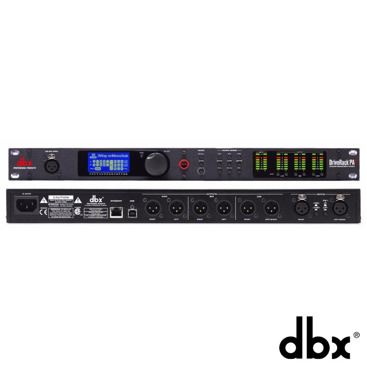 DBX Dack PA+ マルチプロセッサー中古品 1Uラックおまけ付 DBX Dack