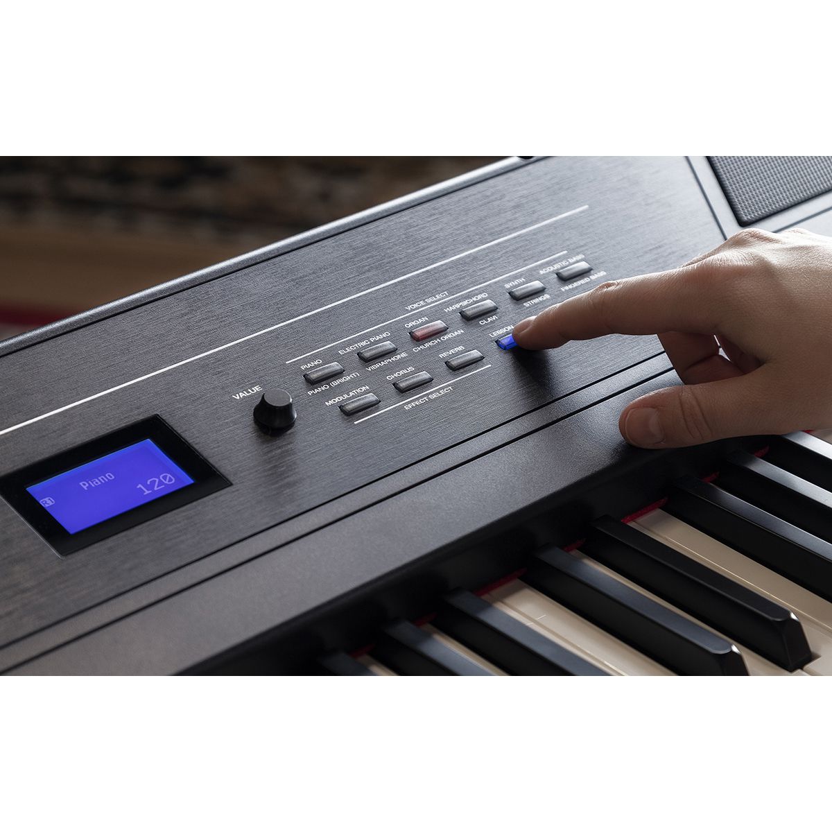 Piano Digital 88 Teclas C/ Peso Piano Recital Pro - Alesis