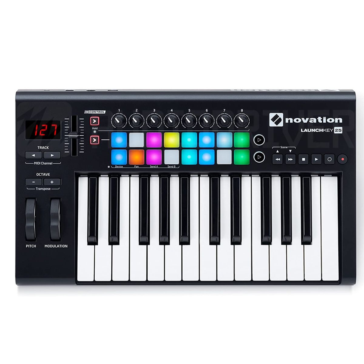 Teclado Controlador Midi 25 Teclas LaunchKey 25 MK2