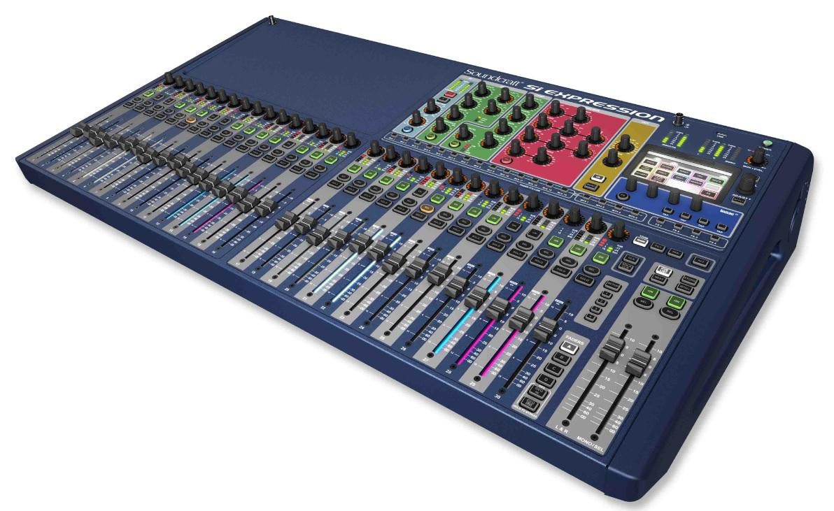 Mixer Mesa Digital Si Expression 3 - Soundcraft - AudioDriver