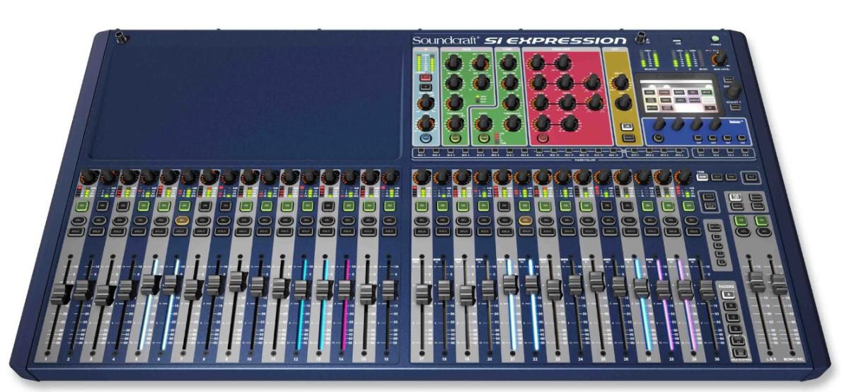 Mixer Mesa Digital Si Expression 3 - Soundcraft - AudioDriver