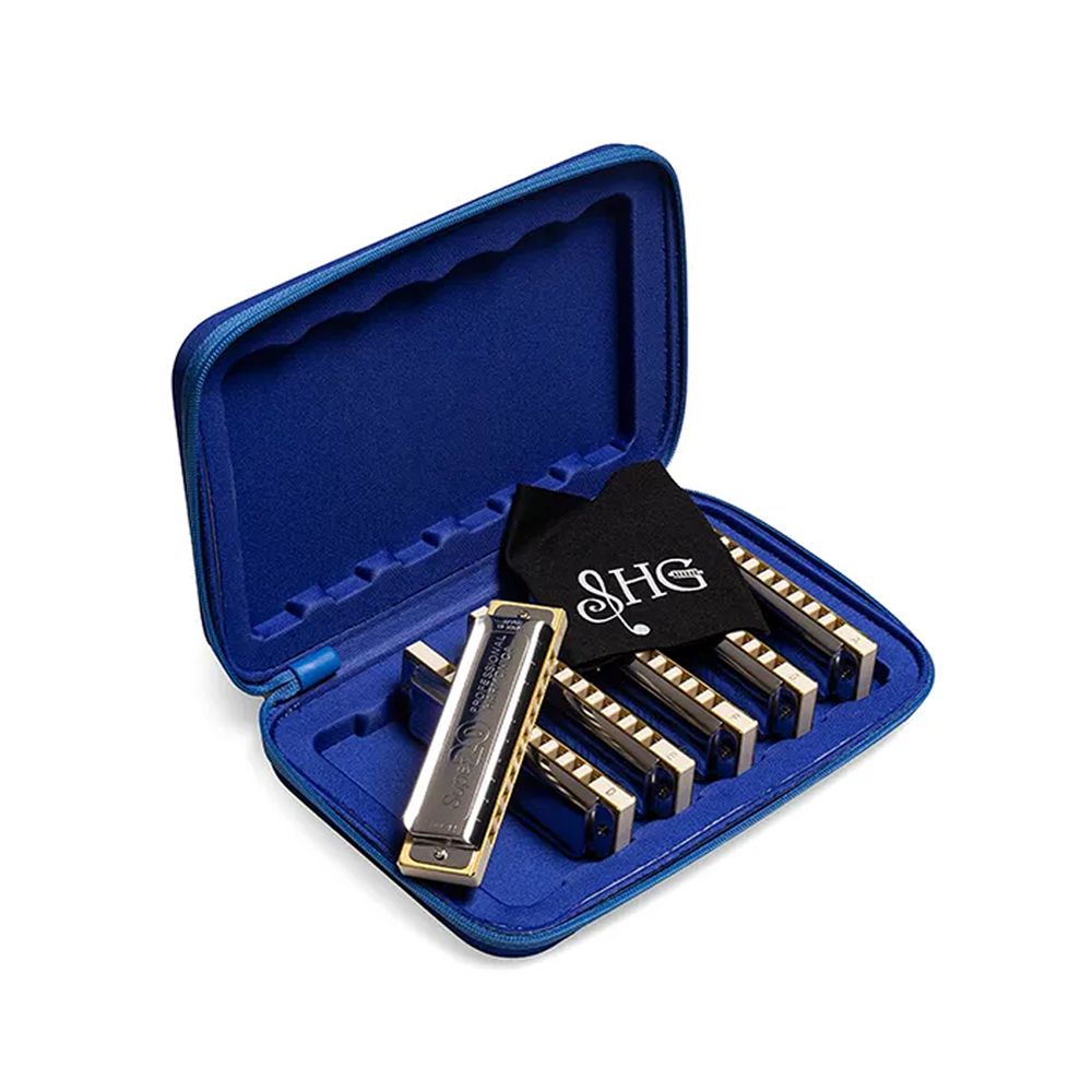 Kit de Harmonicas Super 20 Hering 80220 ABBBBDBEBF AudioDriver