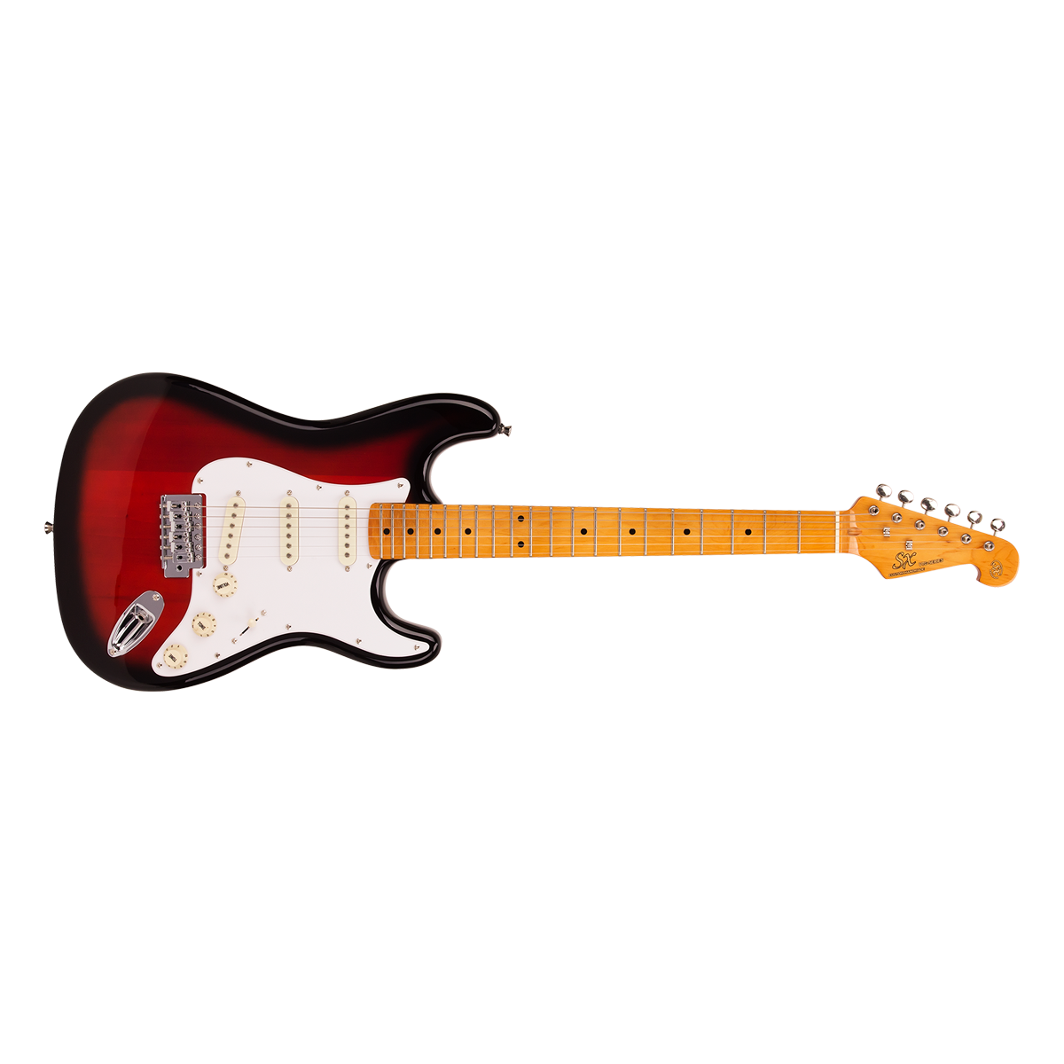 Guitarra Stratocaster SX SST57+ 2 Tone Sunburst com Escala em