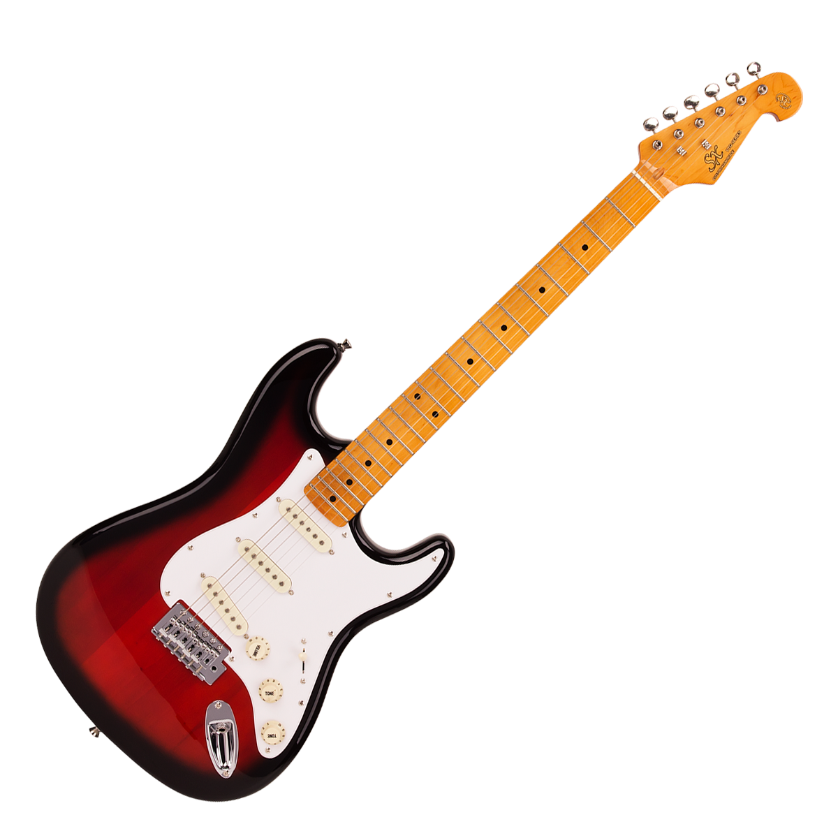 Guitarra Stratocaster SX SST57+ 2 Tone Sunburst com Escala em