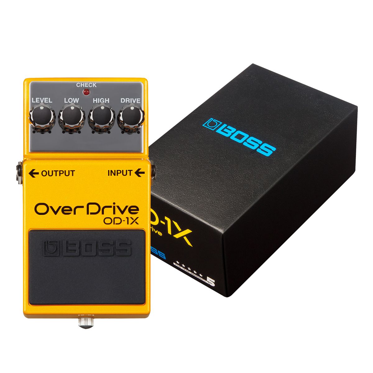 Pedal Overdrive Boss OD-1X Edição Especial - AudioDriver