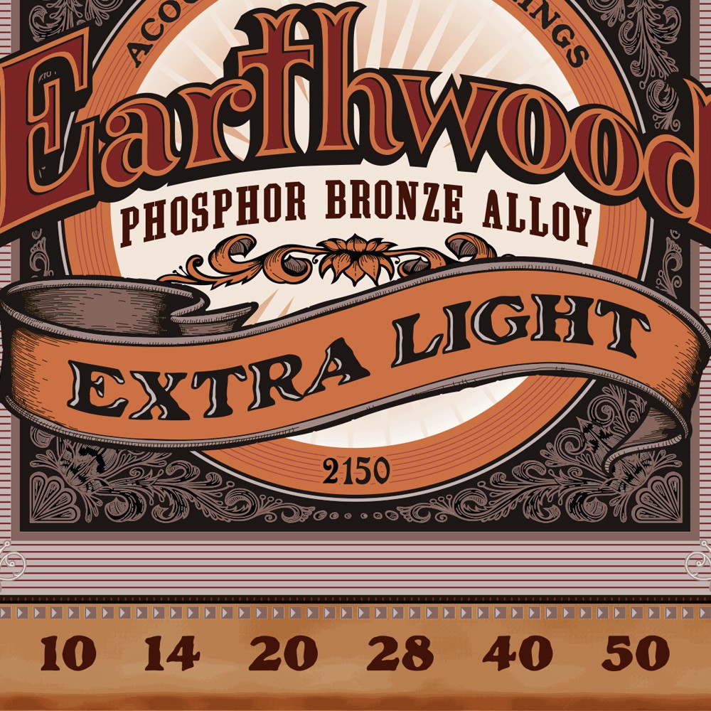 ERNIE BALL Earthwood 45-95 Corde per Basso Acustico ERNIE BALL Earthwood 45-95 Corde per Basso Acustico