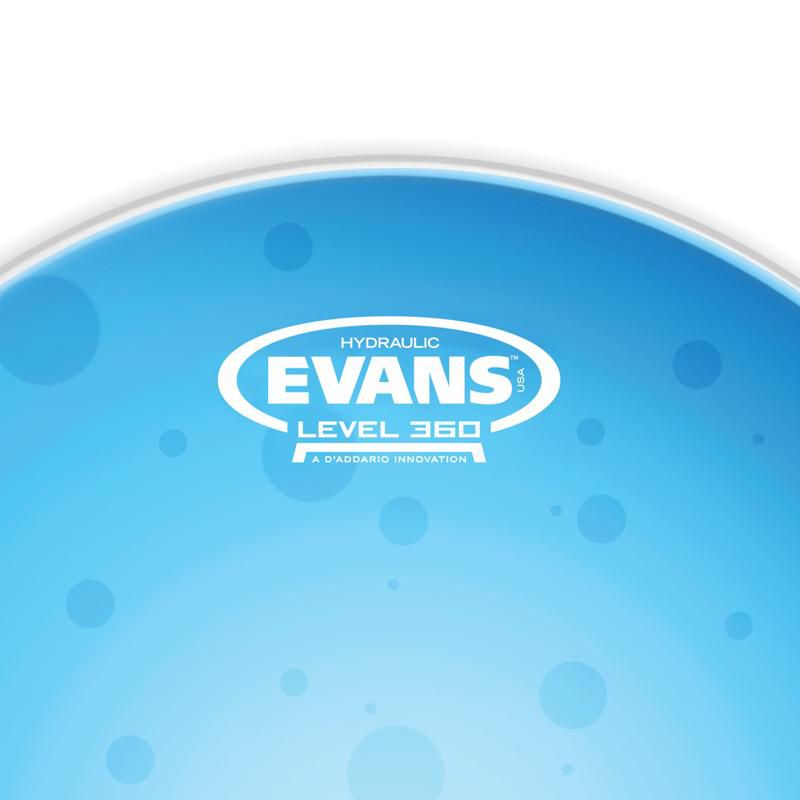 Pelle Grancassa Evans TT10HB Hydraulic | 10" Blu Doppio Strato