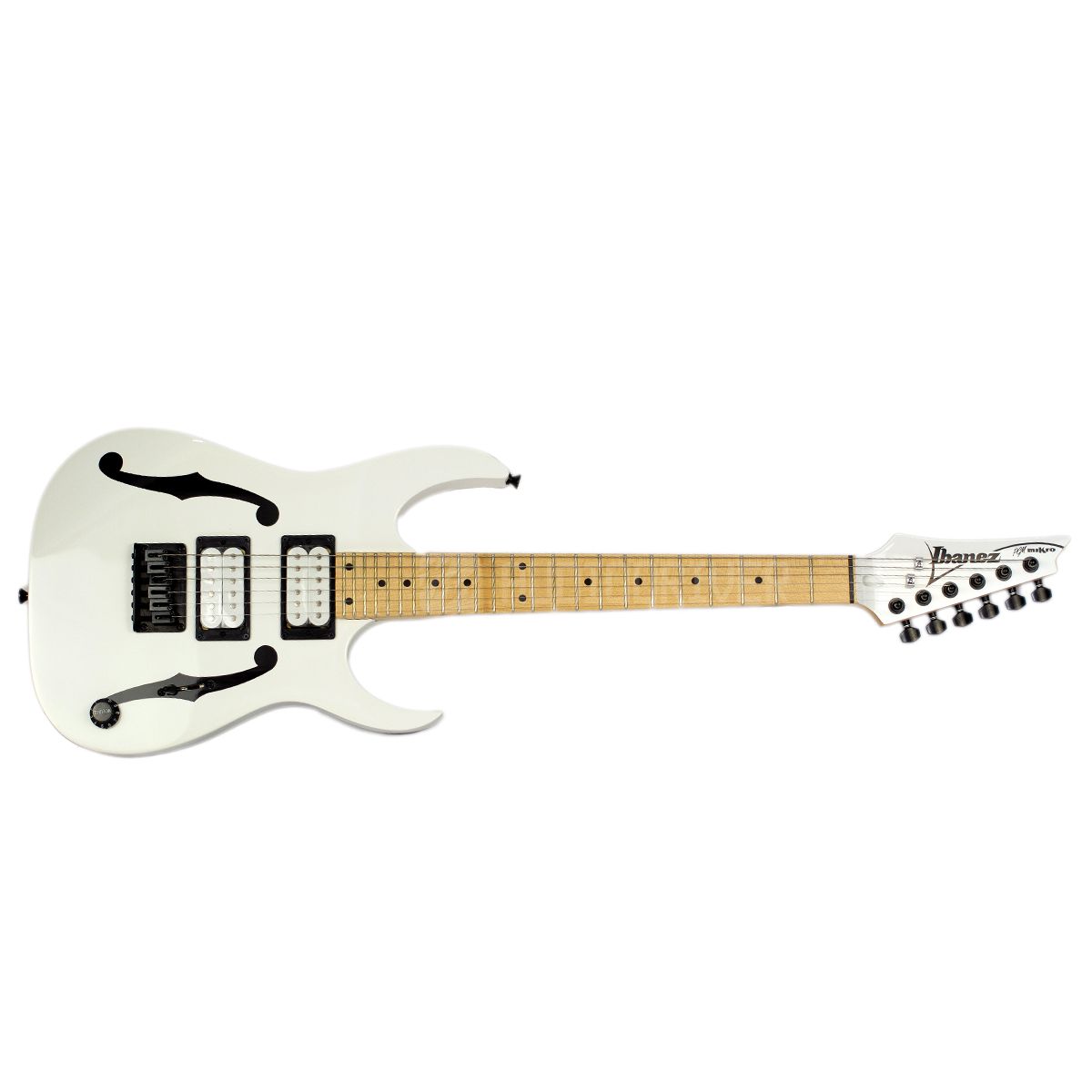 Ibanez Paul Gilbert Signature エレキギター Guitarra Ibanez PGMM31 WH Paul Gilbert Signature Mikro : Amazon