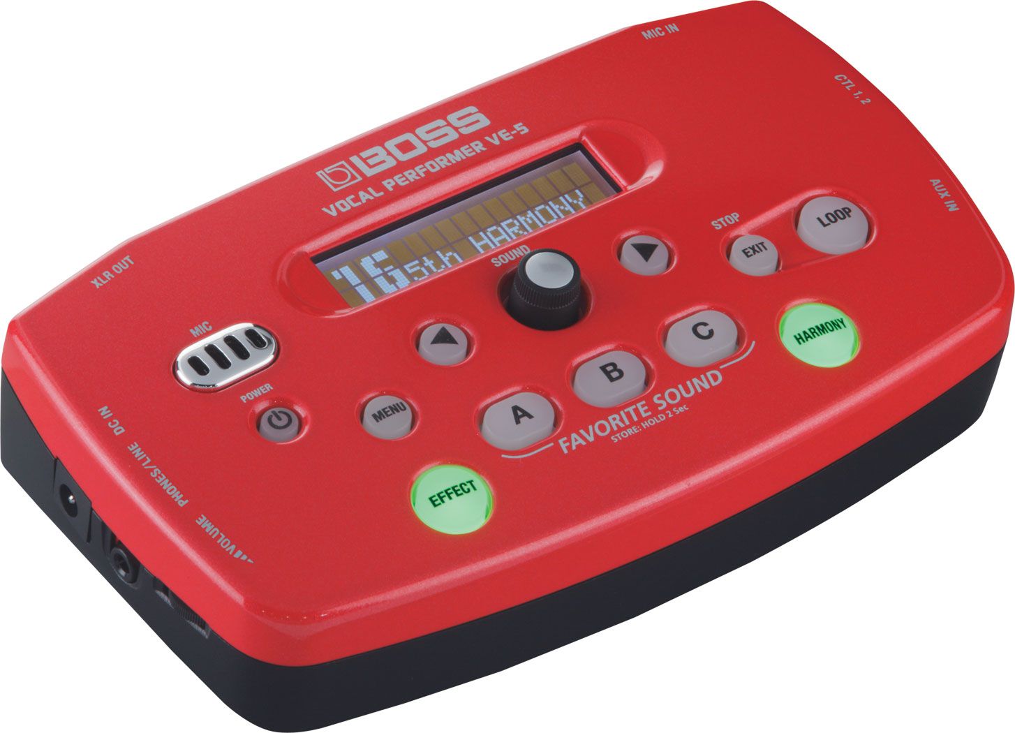 KIT Pedal Para Voz Boss VE-5-RD + Fonte - AudioDriver Instrumentos