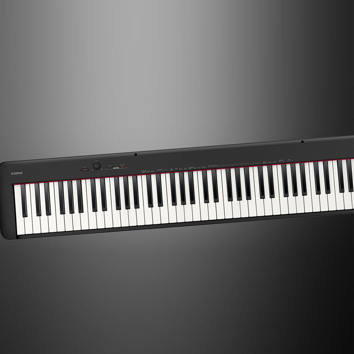 Piano Digital Casio CDP-S100 BK + Capa + Suporte em X + Pedal