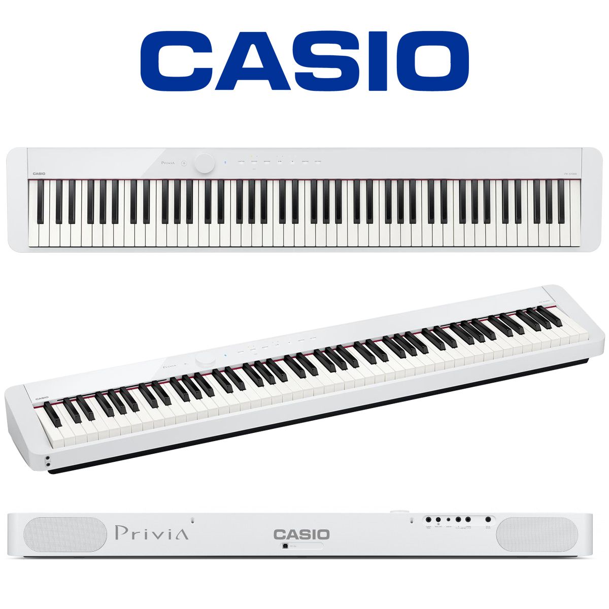 【美品】CASIO Privia px-s1000 ホワイト PX-S1000WE | CASIO
