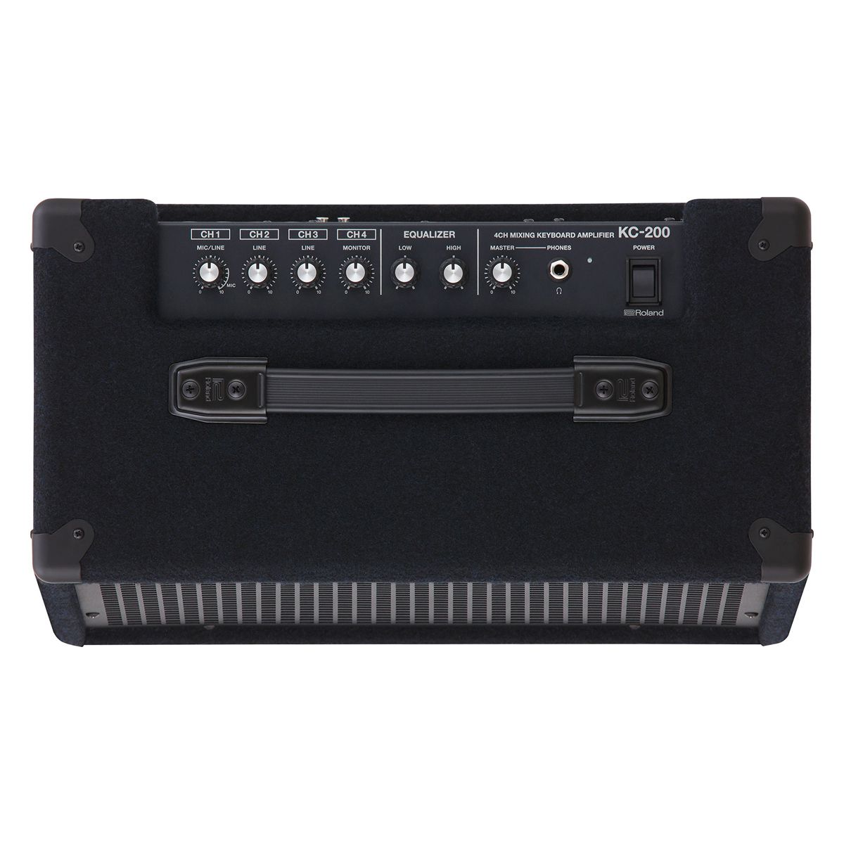 Amplificador para Teclado - 4 Canais KC-200 - Roland - AudioDriver