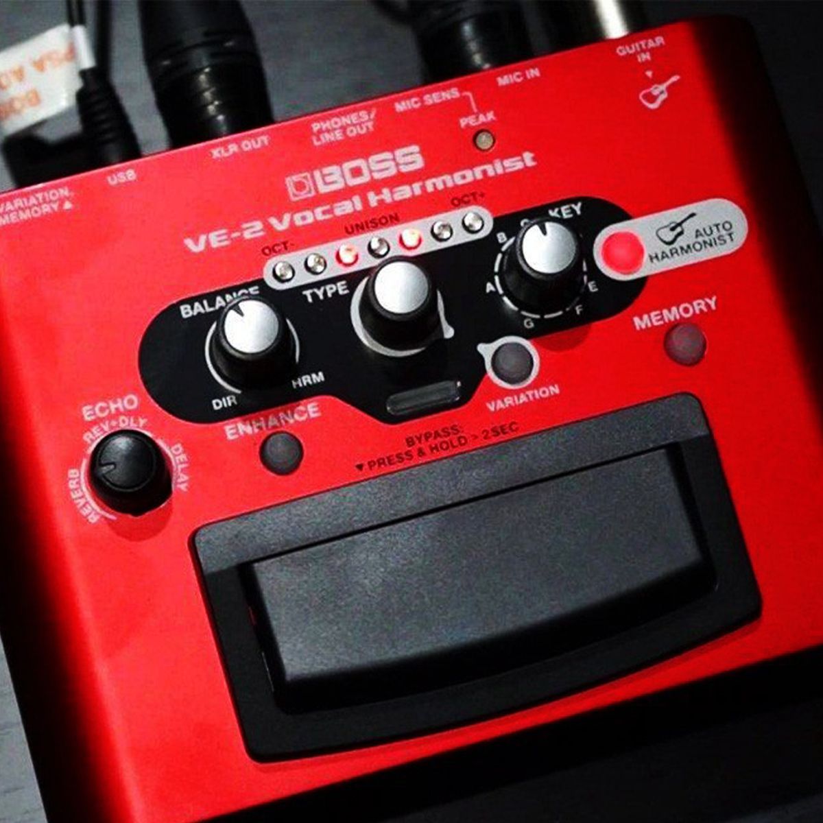 Pedal de efeitos para Voz VE-2 - Boss - AudioDriver Instrumentos