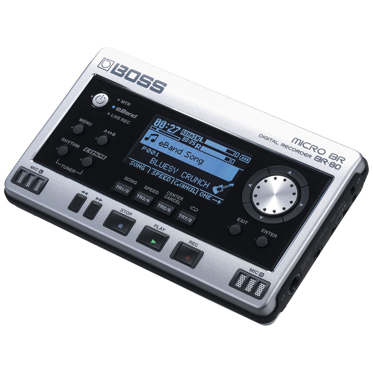 配信機器・PA機器・レコーディング機器 BOSS MICRO BR BR-80 Gravador Digital Portatil BR-80 - Roland - AudioDriver