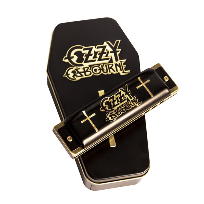 Harmonica Ozzy Osbourne Edição Especial Hohner AudioDriver Instrumentos Musicais e Acessórios