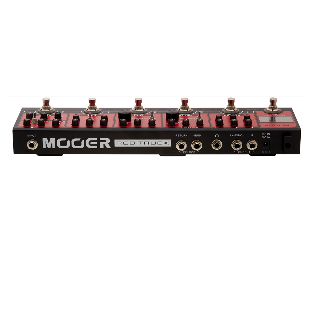 Pedaleira Compacta Mooer Red Truck CPT-1 com Bag - AudioDriver