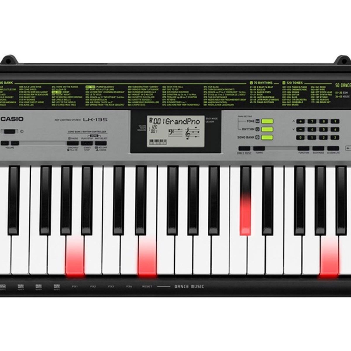 ふみかCasio LK-135 61鍵キーボード Teclado 61 Teclas Luminosas LK-135 - Casio - AudioDriver