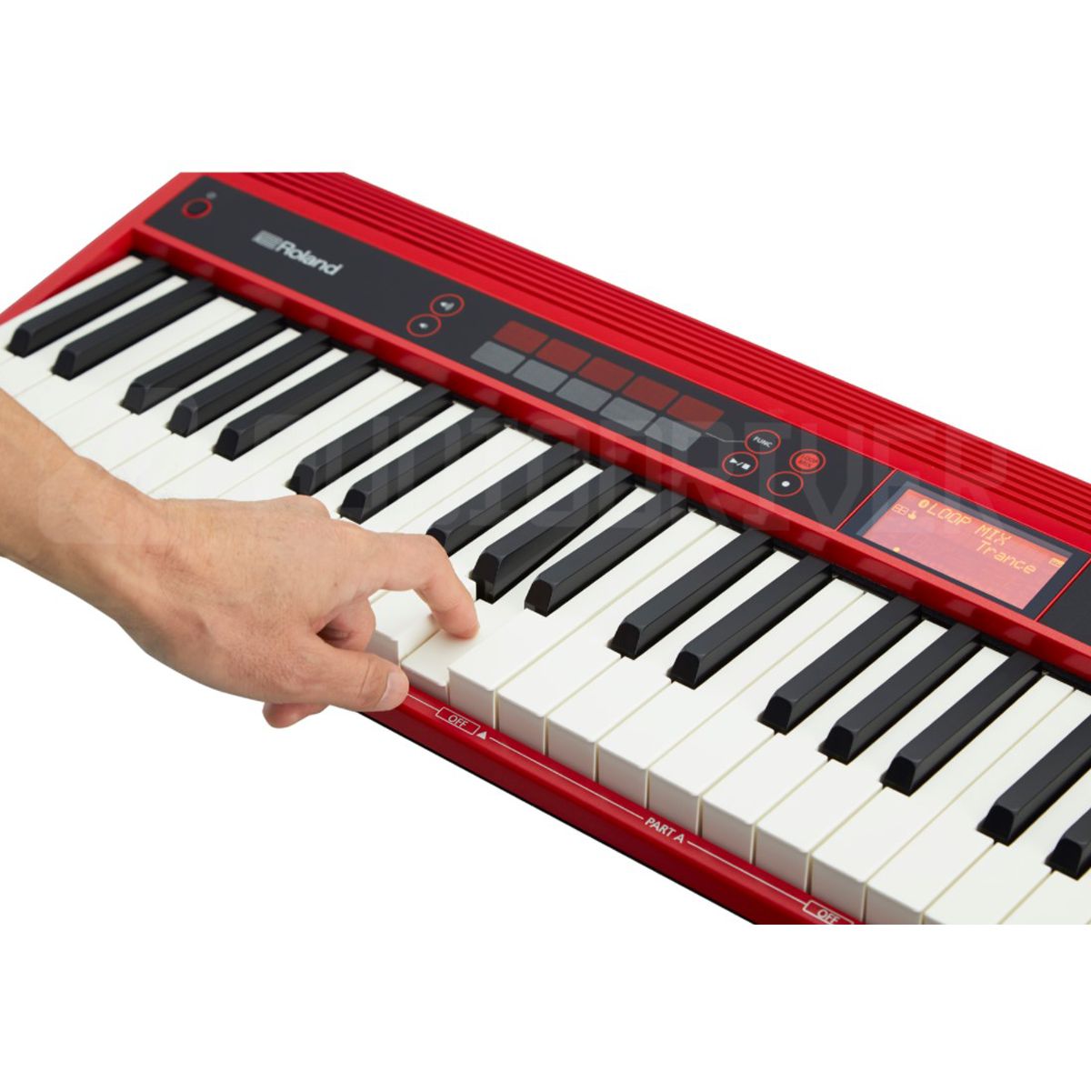 KIT Teclado Roland GO-61K Go-Keys + Capa + Suporte X - AudioDriver