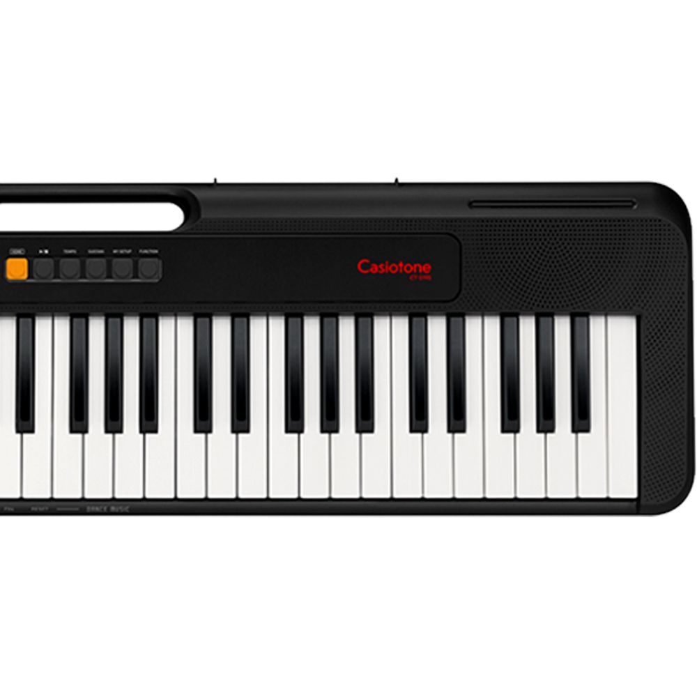 Teclado Arranjador 61 Teclas Casio Casiotone CTS195 C2 BR Preto
