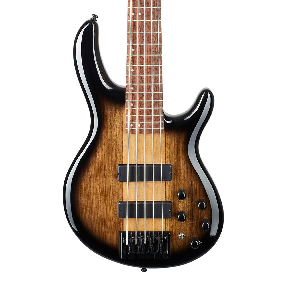 Baixo 5 Cordas Ativo Cort C5 Plus ZBMH TBB Trans Black Burst com ...