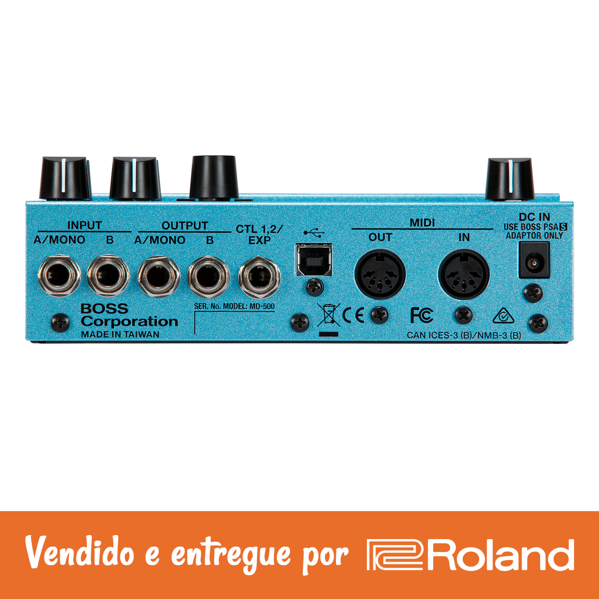 Pedal Modulação Boss MD-500 Modulation | Roland Store