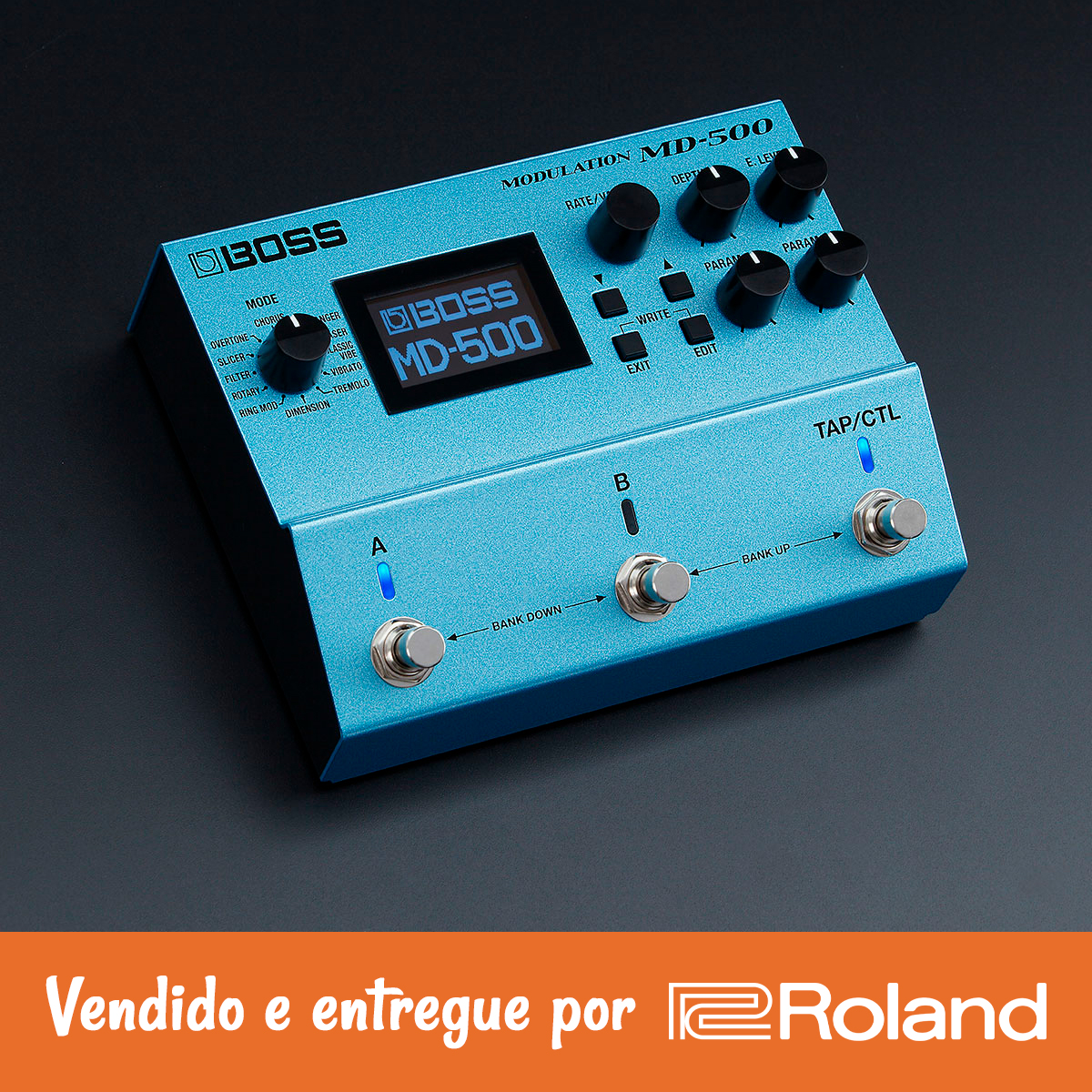 Pedal Modulação Boss MD-500 Modulation | Roland Store
