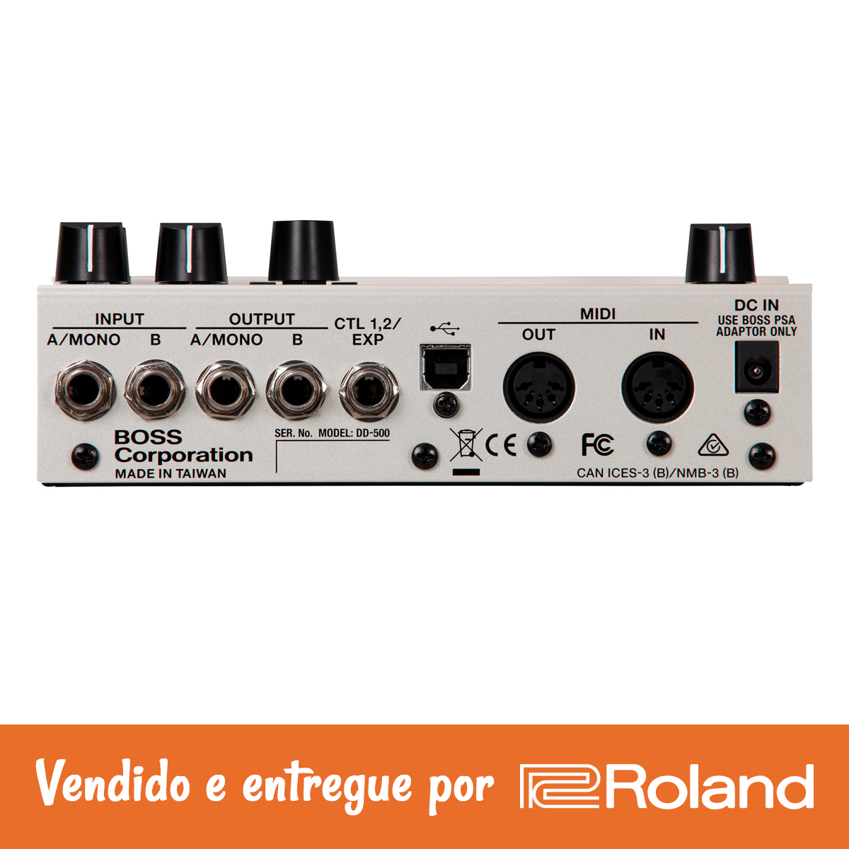 Pedal Boss DD-500 Digital Delay: Som Profissional 32-bit