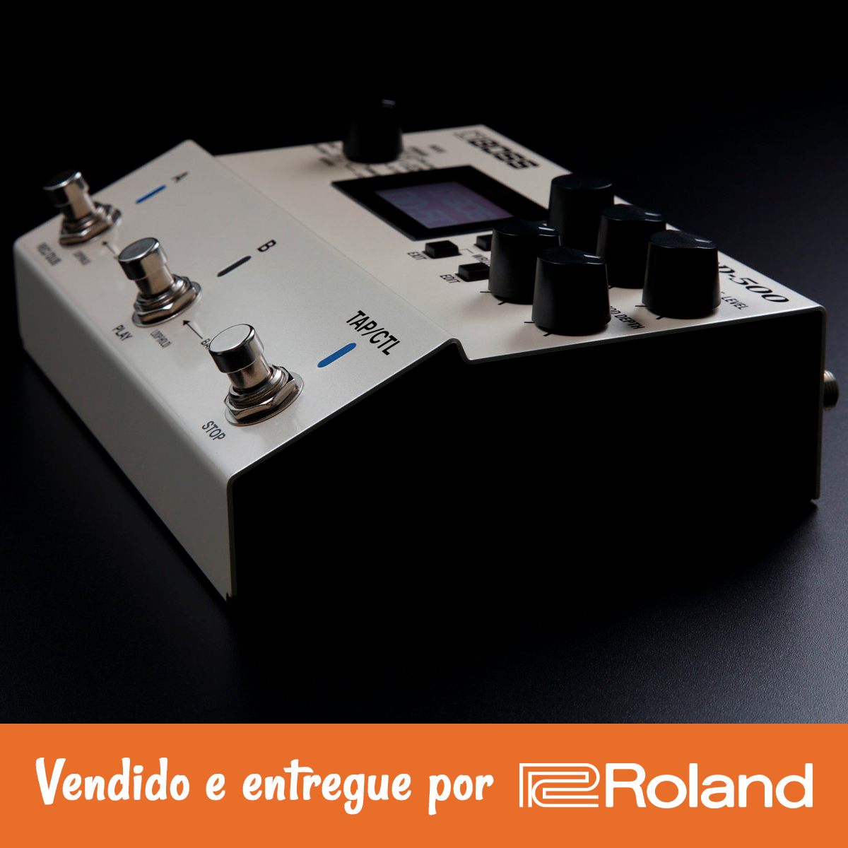 Pedal Boss DD-500 Digital Delay: Som Profissional 32-bit