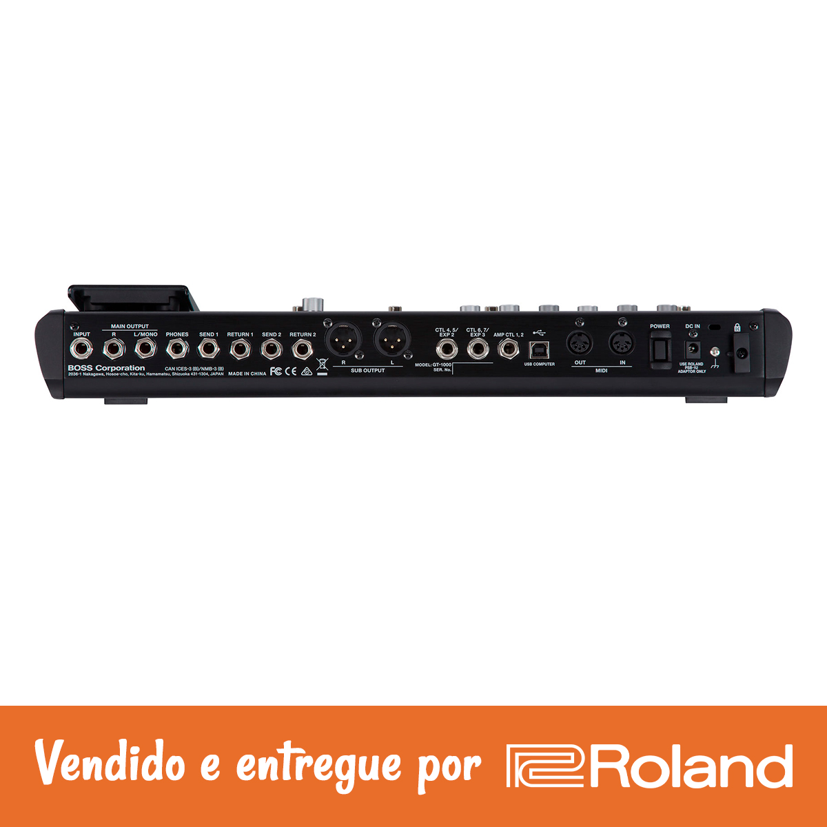 Pedaleira Boss GT-1000 | Roland Store - AudioDriver Instrumentos