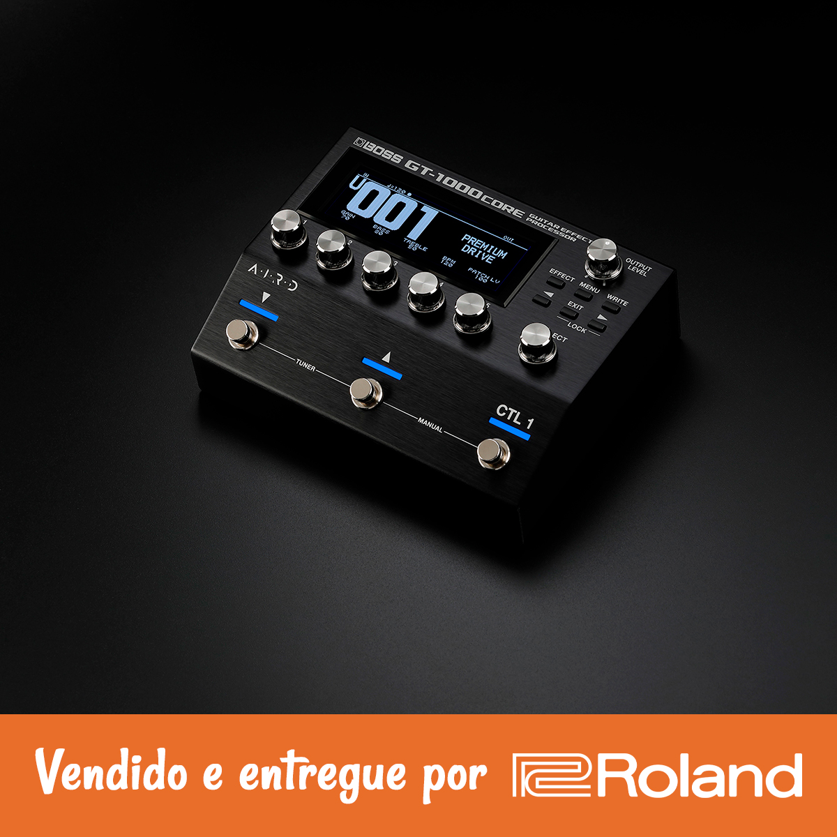 Pedaleira Boss GT-1000core | Roland Store - AudioDriver