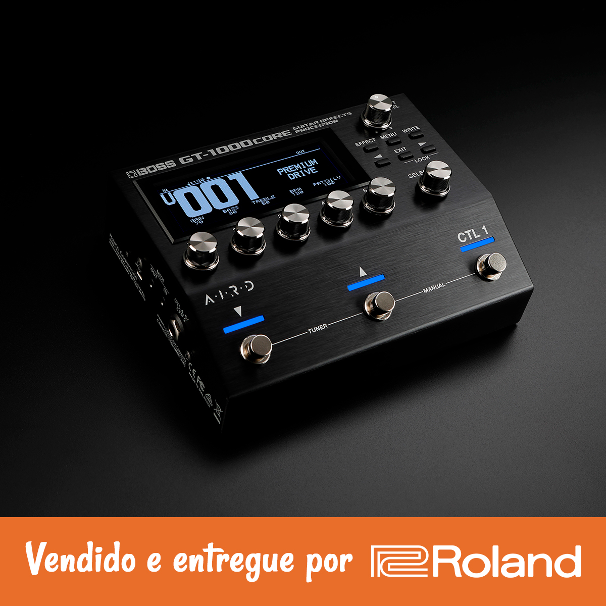 Pedaleira Boss GT-1000core | Roland Store - AudioDriver