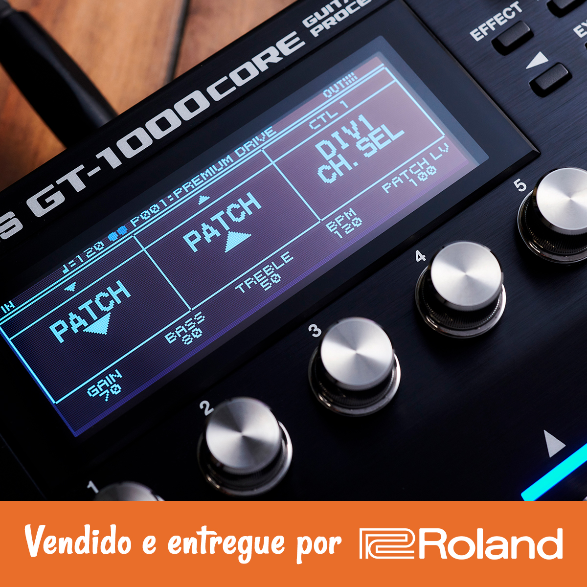 Pedaleira Boss GT-1000core | Roland Store - AudioDriver
