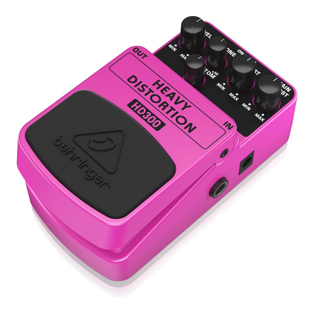 Pedal de Distorção para Guitarra Behringer HD300 Heavy Distortion ...