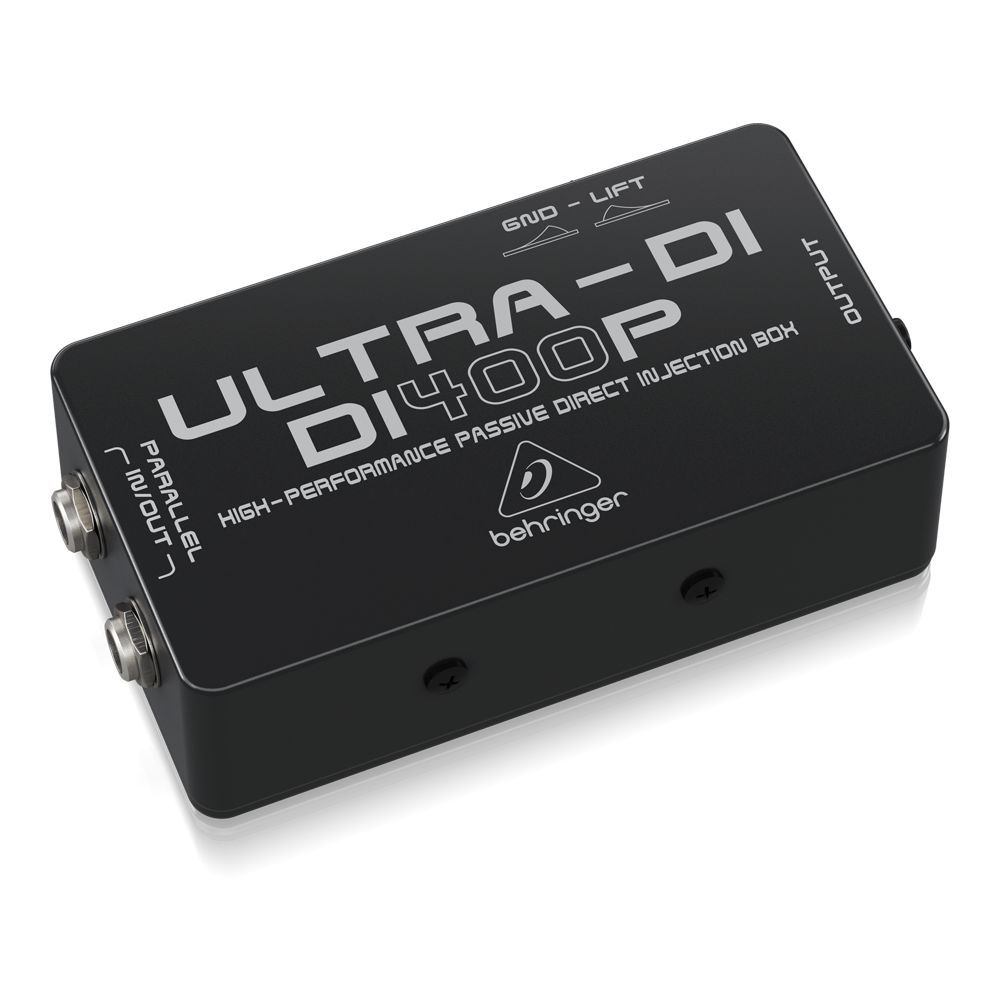 Direct Box Passivo Behringer UltraDI DI400P AudioDriver Instrumentos