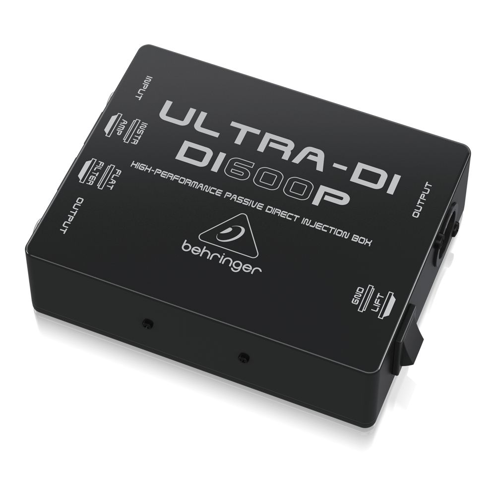Direct Box Passivo Behringer UltraDI DI600P AudioDriver Instrumentos