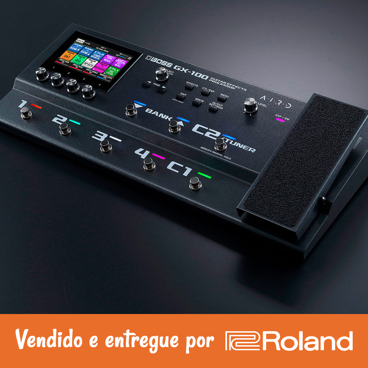 Pedaleira para Guitarra Boss GX-100 - AudioDriver Instrumentos