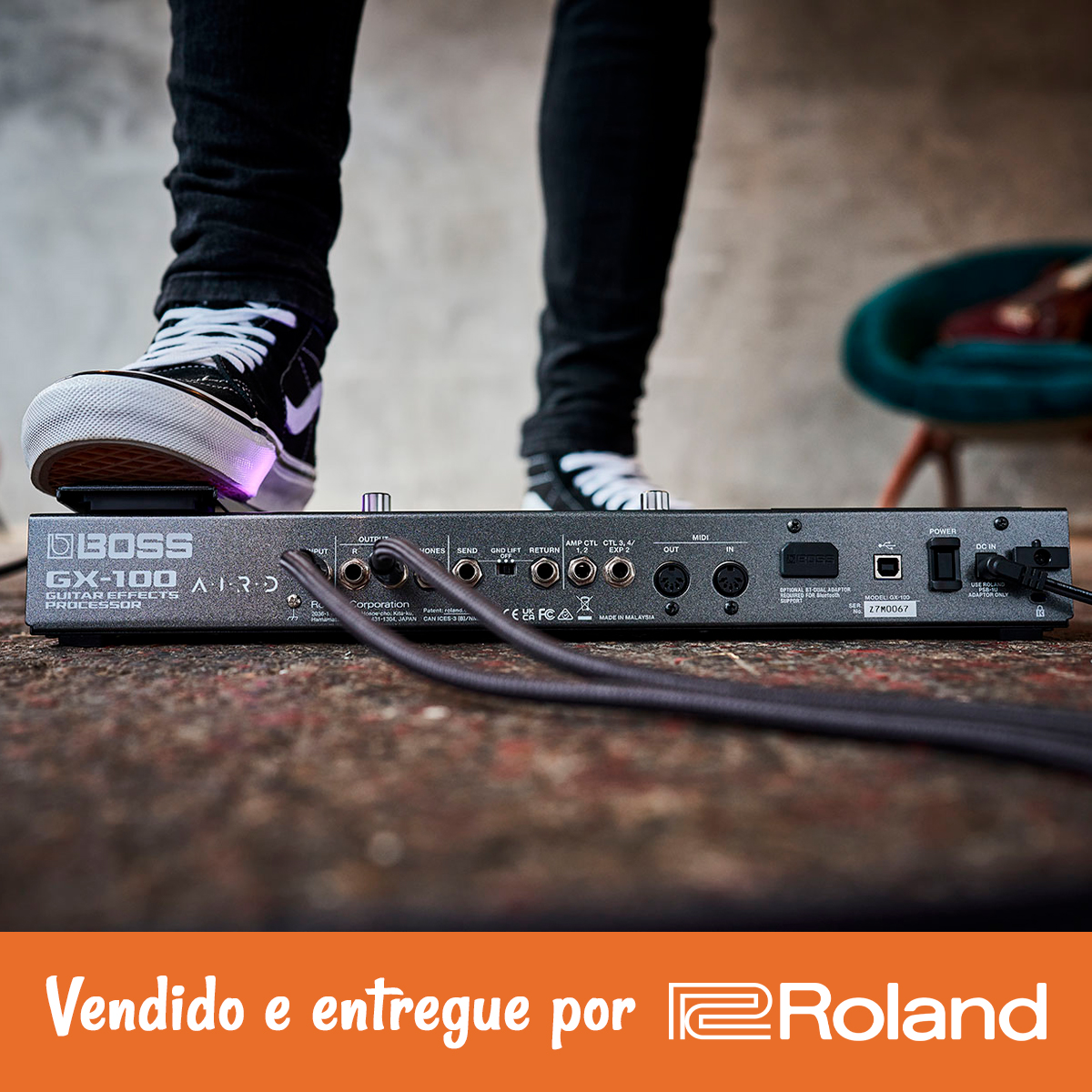 Pedaleira para Guitarra Boss GX-100 - AudioDriver Instrumentos