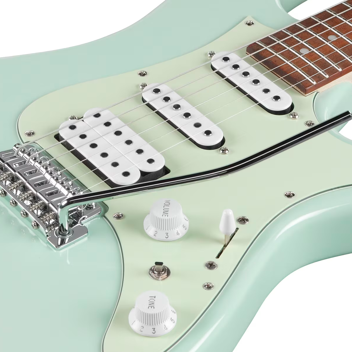 Guitarra Strato HSS Ibanez AZES40 MGR Mint Green