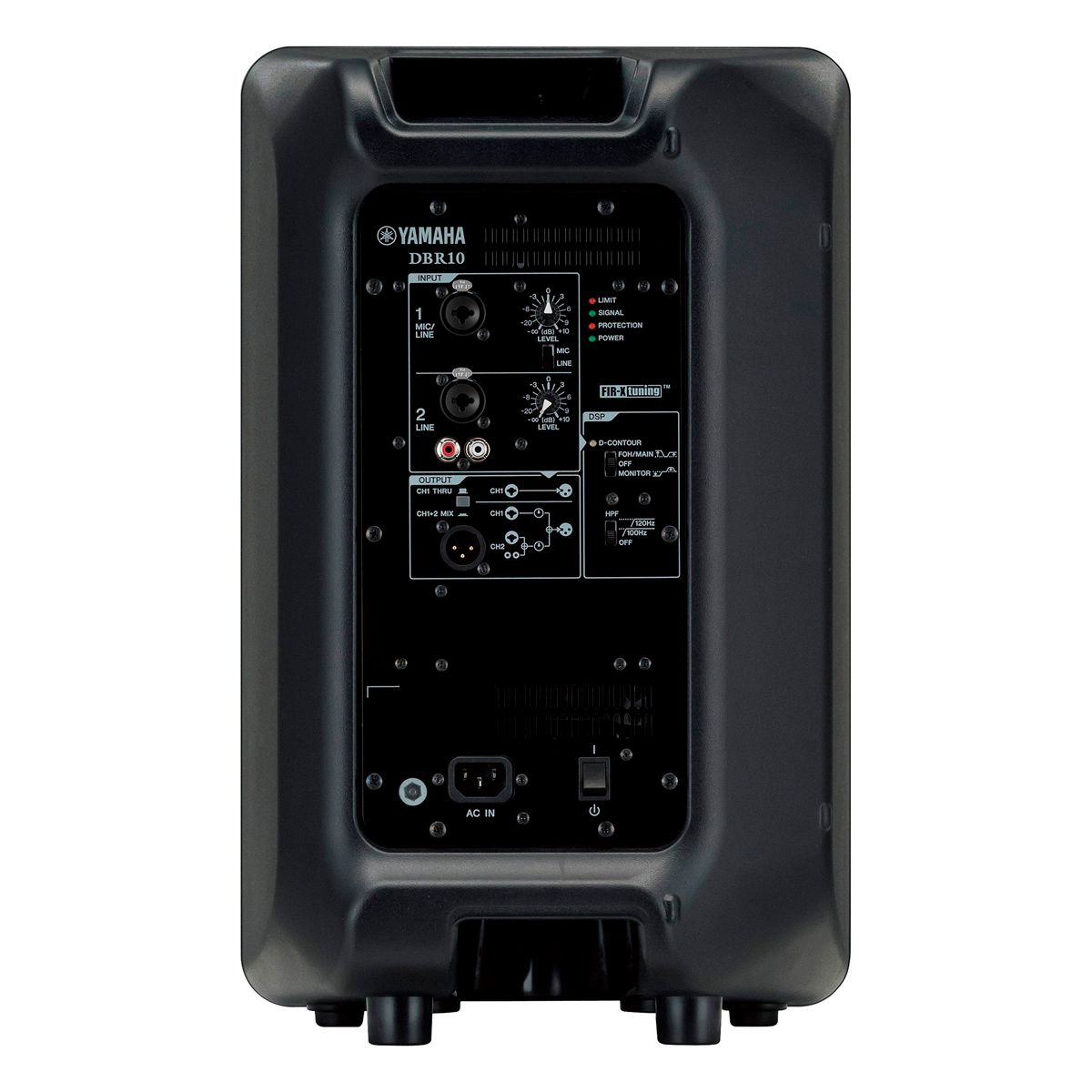 Caixa Ativa Bi-Amplificada 10” 700W Yamaha DBR10 - AudioDriver
