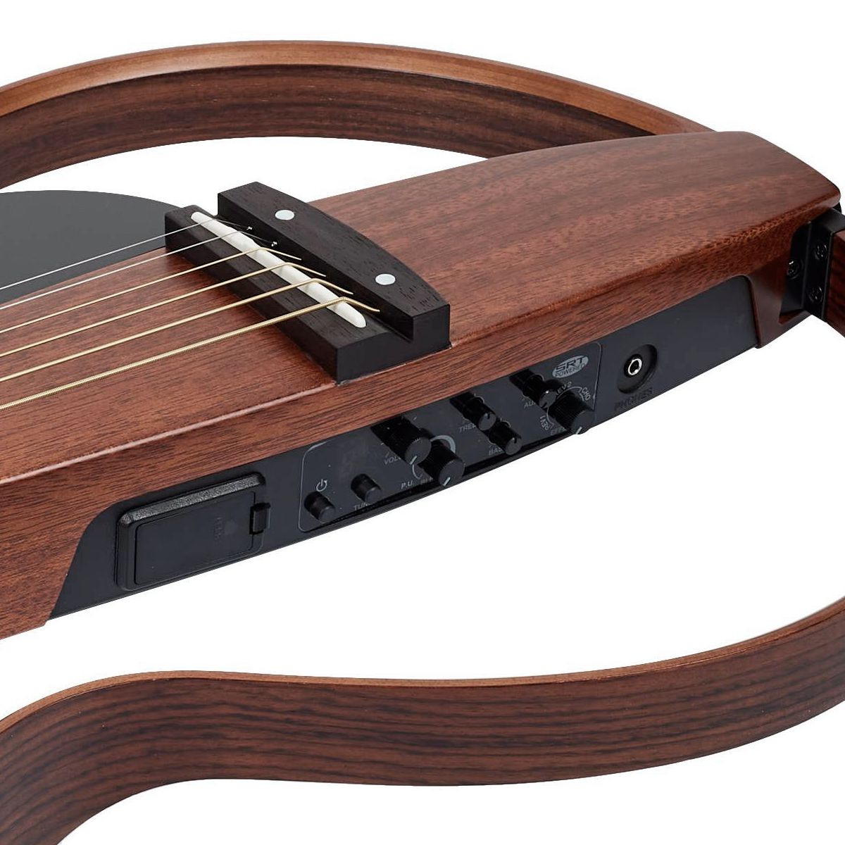 Violão Silent Elétrico açoYamaha SL200S NT Natural Fosco