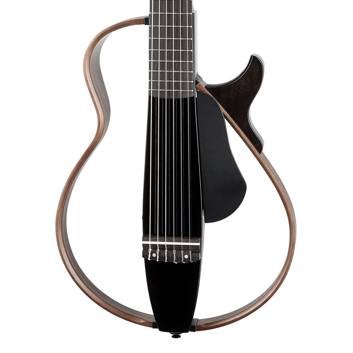 Violão Silent Elétrico Nylon Yamaha SL200N TLB Translucent Black